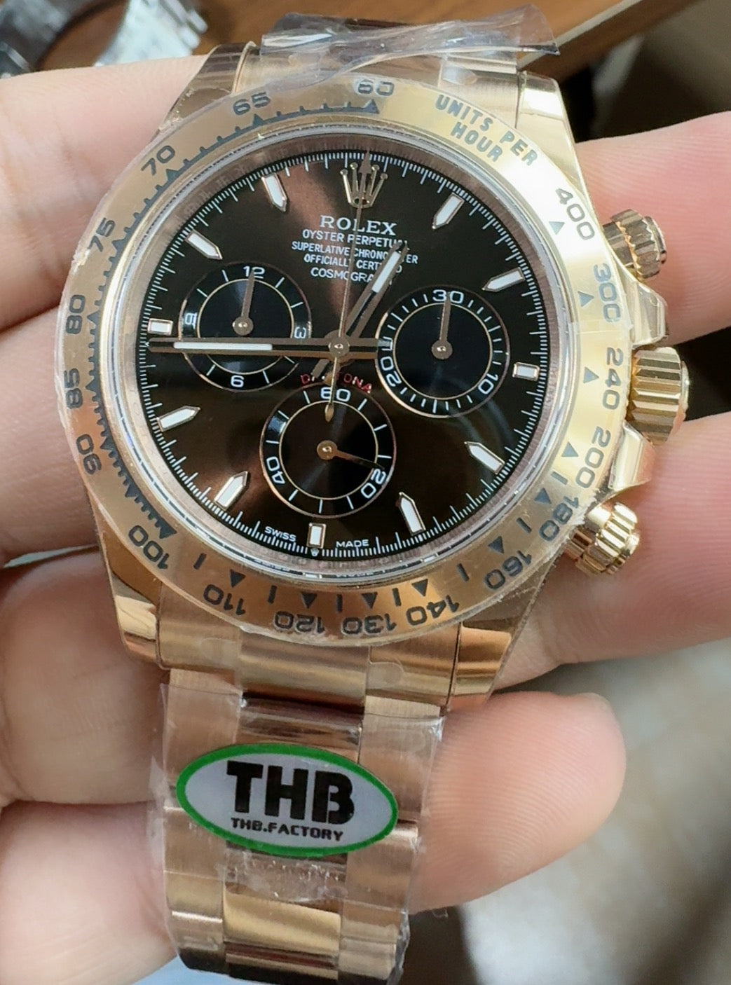 Rolex Cosmograph Daytona « Cadran Chocolat » Or Everose