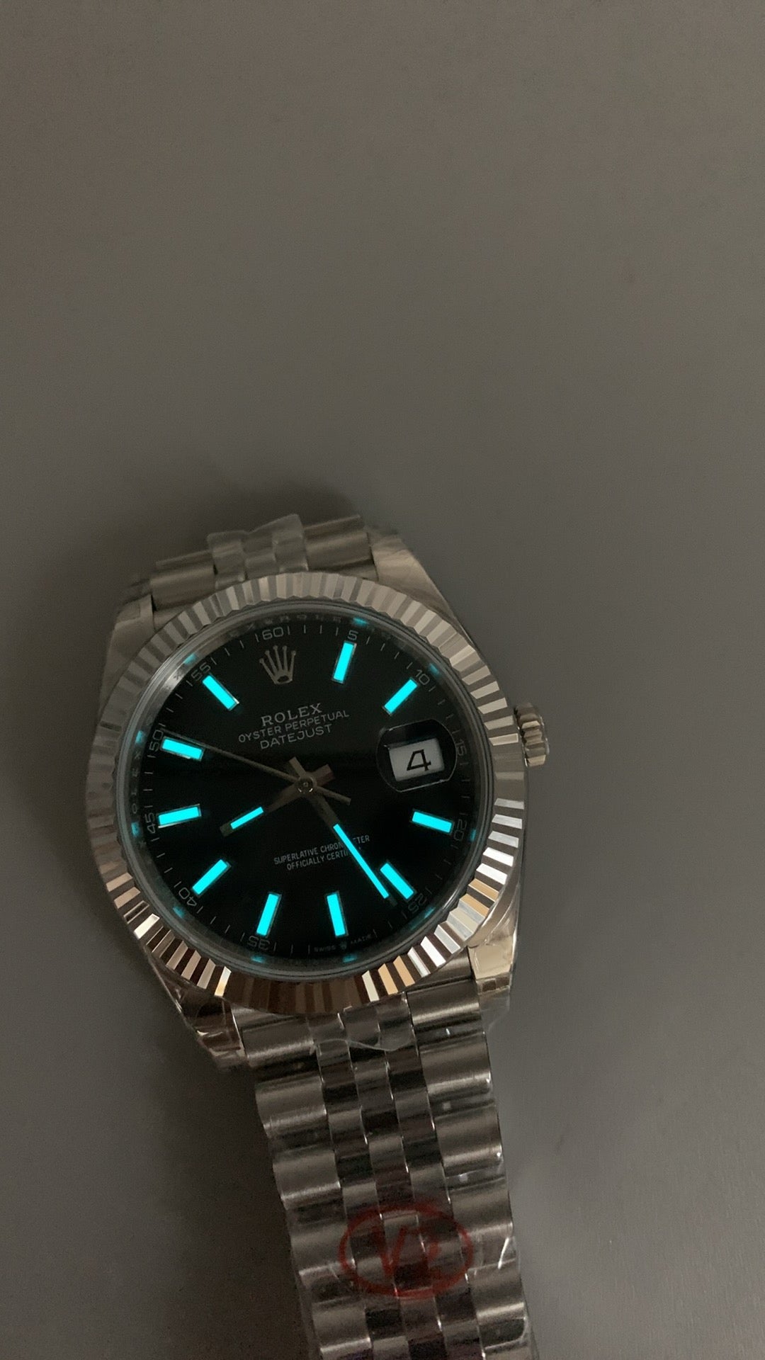 Rolex Datejust 41 126300 Acier Inoxydable Cadran Noir Jubilé