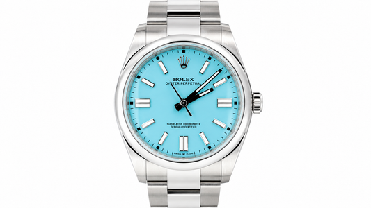 Rolex Oyster Perpetual Cadran Turquoise