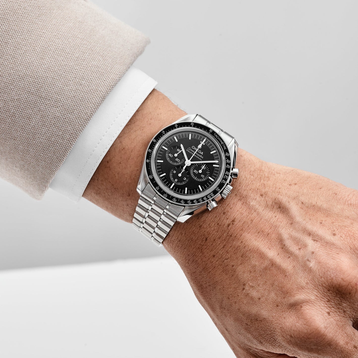 Omega Speedmaster Moonwatch Professional 310.30.42.50.01.001 Acier inoxydable Cadran noir (2021)