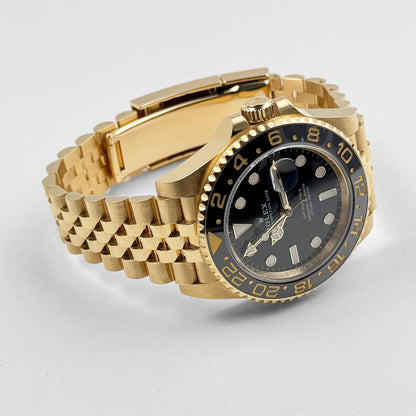 Rolex GMT-Master II 3285 V3 – 126718GRNR Or Jaune Cadran Noir Jubilé (2023)