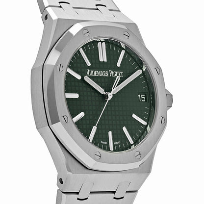 Audemars Piguet Royal Oak 3285 V3 – AAA+ 15510ST.OO.1320ST.09 Stainless Steel Green Dial (2025)