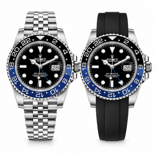 Ensemble Rolex 2 bracelets – Jubilé et Oysterflex