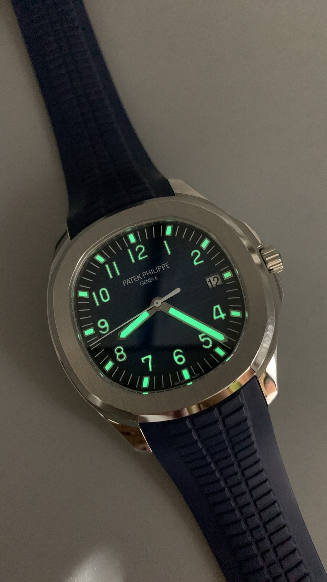 Patek Philippe Aquanaut 5168G-001 Cadran Bleu - BBF SUPER CLONE - 3285 V3