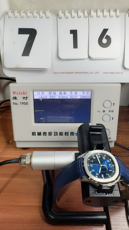 Patek Philippe Aquanaut 5168G-001 Cadran Bleu - BBF SUPER CLONE - 3285 V3