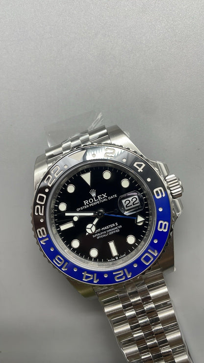 Rolex GMT-Master II "Batman" 40 – VSF SUPER CLONE – 126710BLNR – Bracelet Jubilé