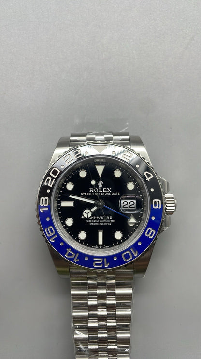 Rolex GMT-Master II "Batman" 40 – VSF SUPER CLONE – 126710BLNR – Bracelet Jubilé