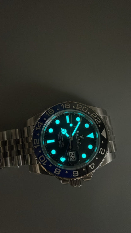 Rolex GMT-Master II "Batman" 40 – VSF SUPER CLONE – 126710BLNR – Bracelet Jubilé