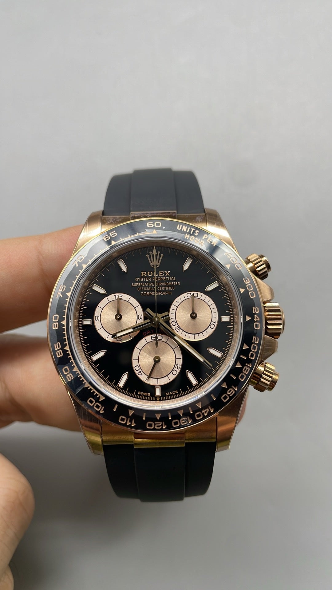 Rolex Cosmograph Daytona "Oysterflex" 40 – VSF SUPER CLONE – 126515LN – Bracelet Oysterflex