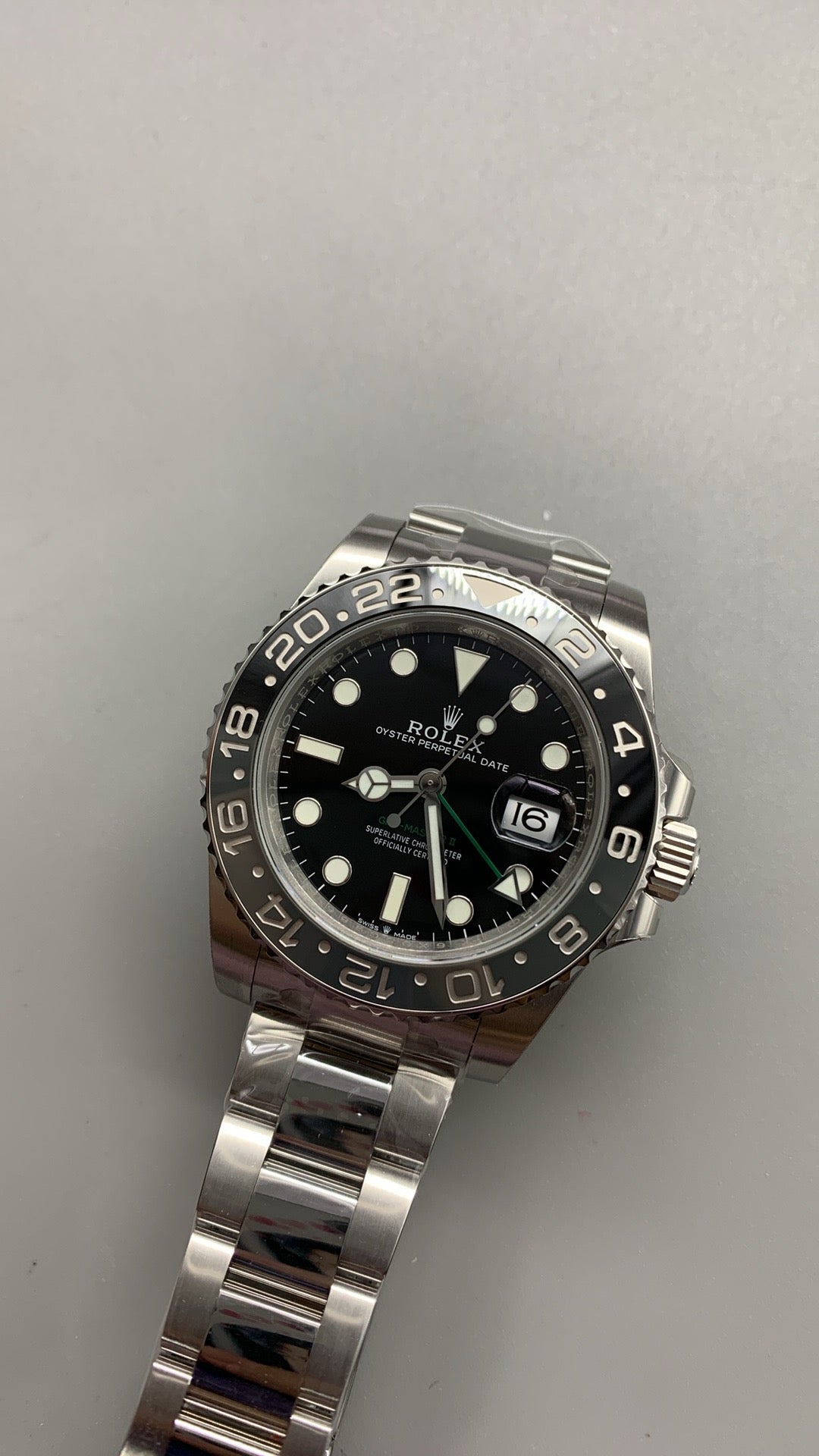 Rolex GMT-Master II 3285 V3 – 126710GRNR « Bruce Wayne » Acier Inoxydable Cadran Noir Oyster (2025)