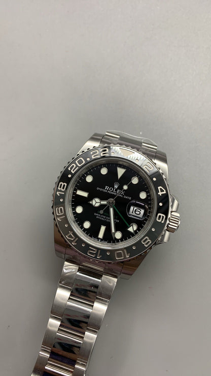 Rolex GMT-Master II 3285 V3 – 126710GRNR « Bruce Wayne » Acier Inoxydable Cadran Noir Oyster (2025)