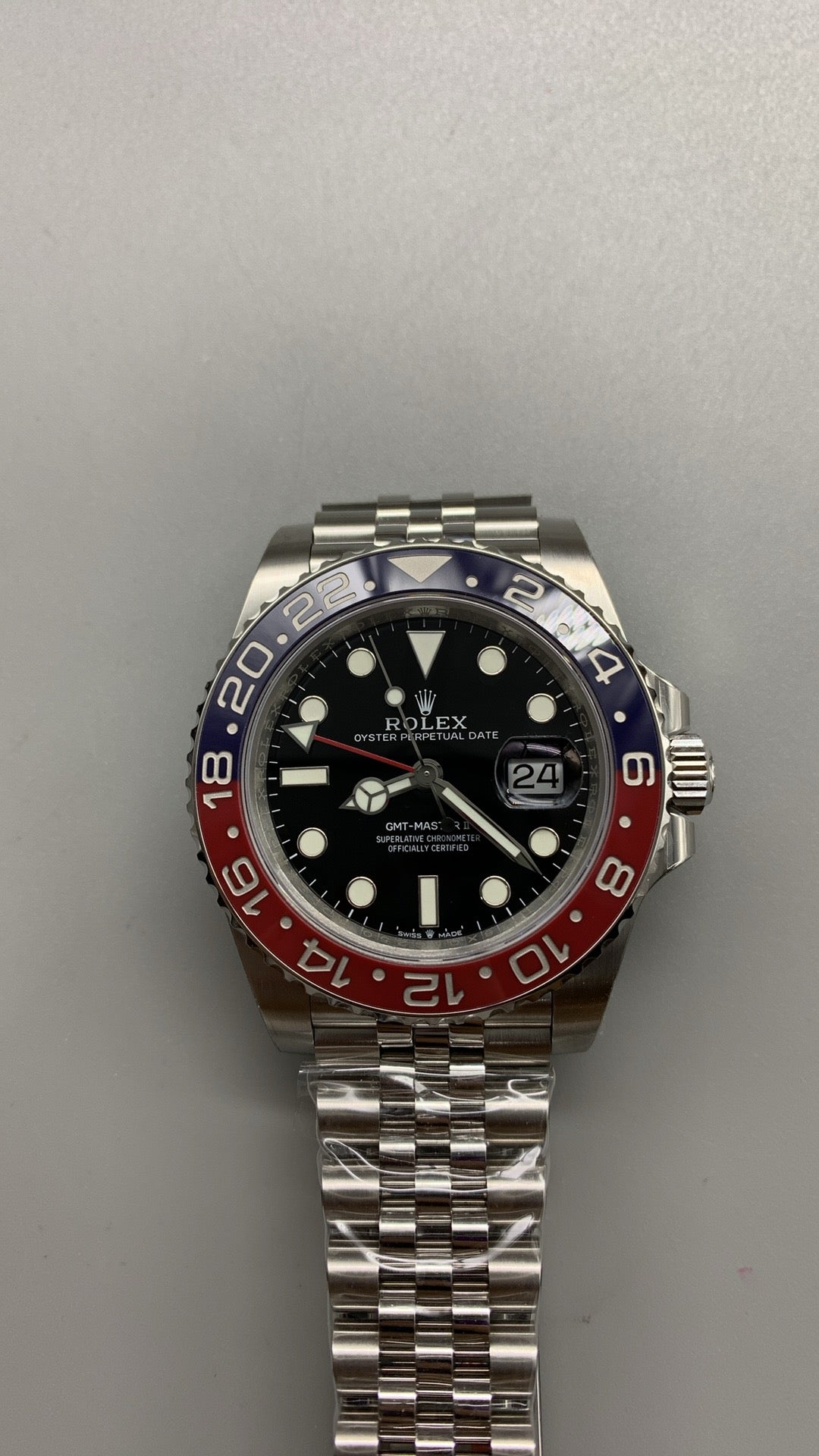 Rolex GMT-Master II "Pepsi" 40 – VSF SUPER CLONE – 126710BLRO – Bracelet Jubilee