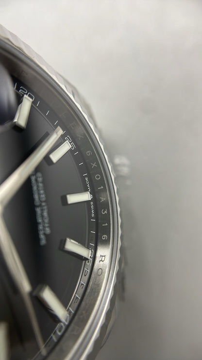 Rolex Datejust 41 – Cadran noir VSF SUPER CLONE – 126334 – Lunette cannelée – Bracelet Jubilé