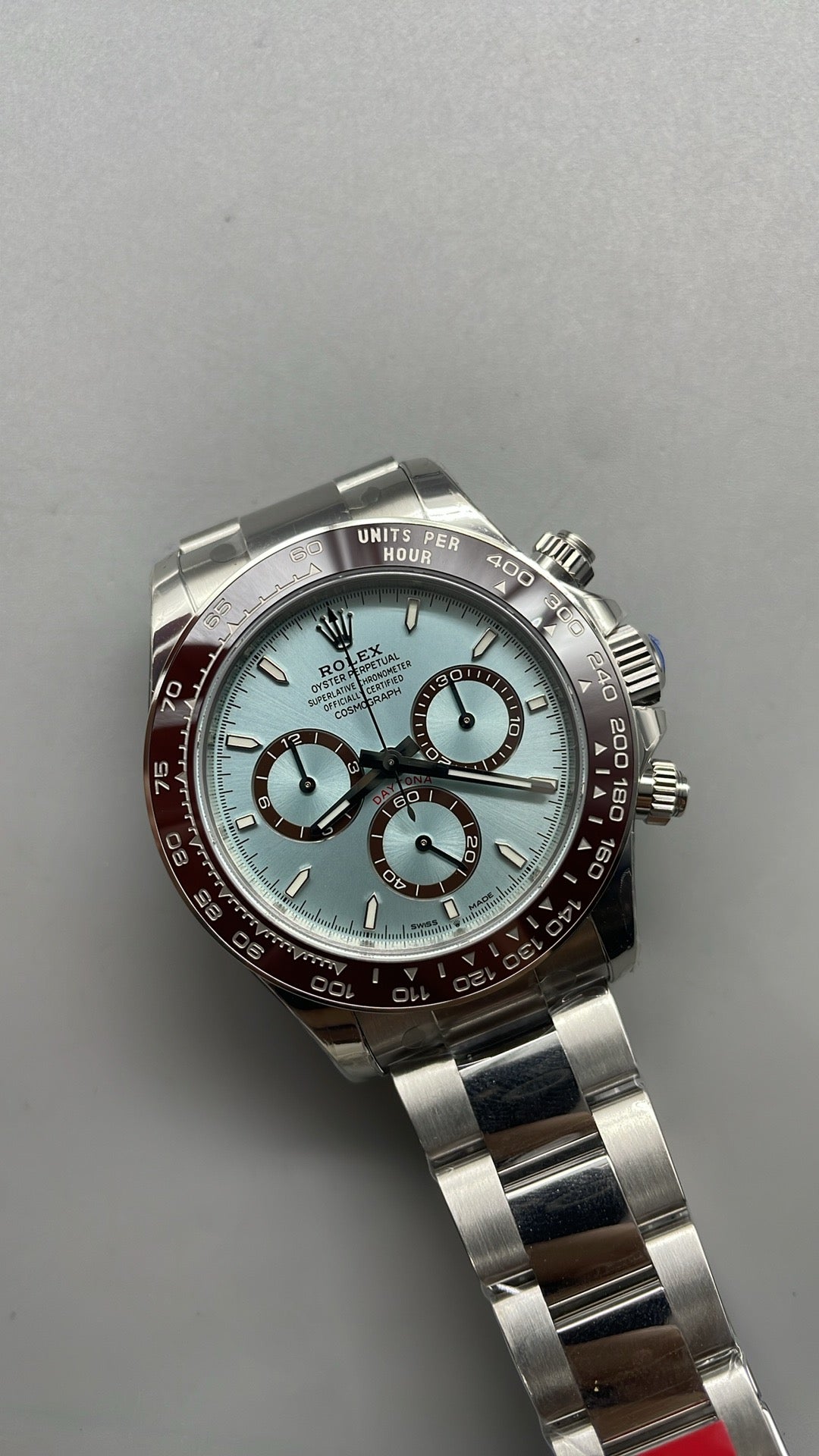 Rolex Cosmograph Daytona "Ice Blue" 40 – VSF SUPER CLONE – 126506 – Bracelet Oyster