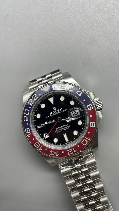 Rolex GMT-Master II 3285 V3 – 126710BLRO 'Pepsi' Acier Inoxydable Cadran Noir Jubilee (2025)