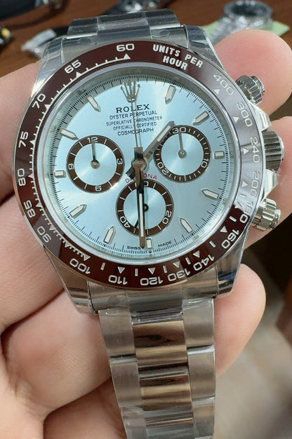 Rolex Cosmograph Daytona "Ice Blue" 40 – VSF SUPER CLONE – 126506 – Bracelet Oyster