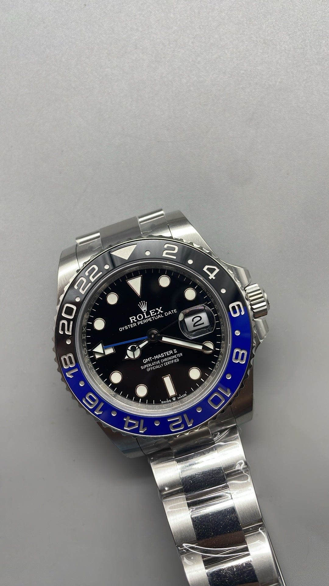 Rolex GMT-Master II 3285 V3 – 126710BLNR « Batman » Acier Oyster (2025)
