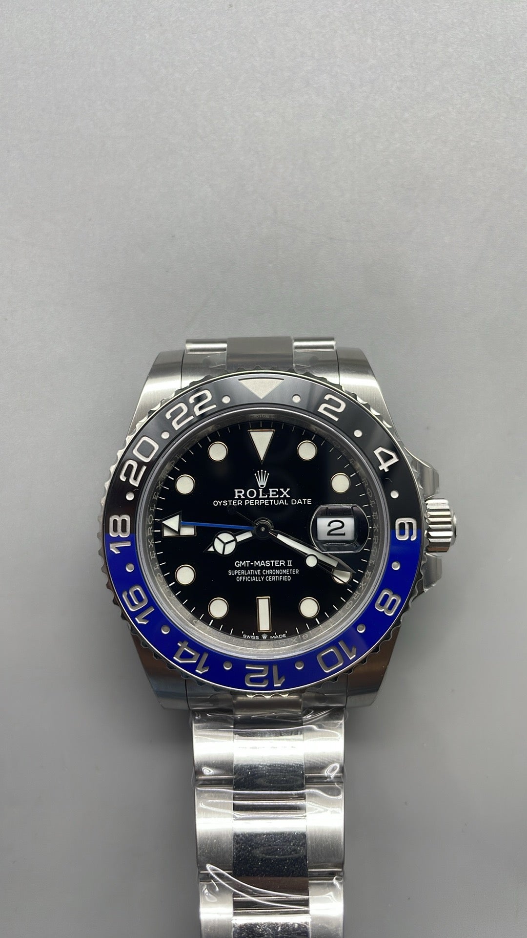 Rolex GMT-Master II 3285 V3 – 126710BLNR « Batman » Acier Oyster (2025)