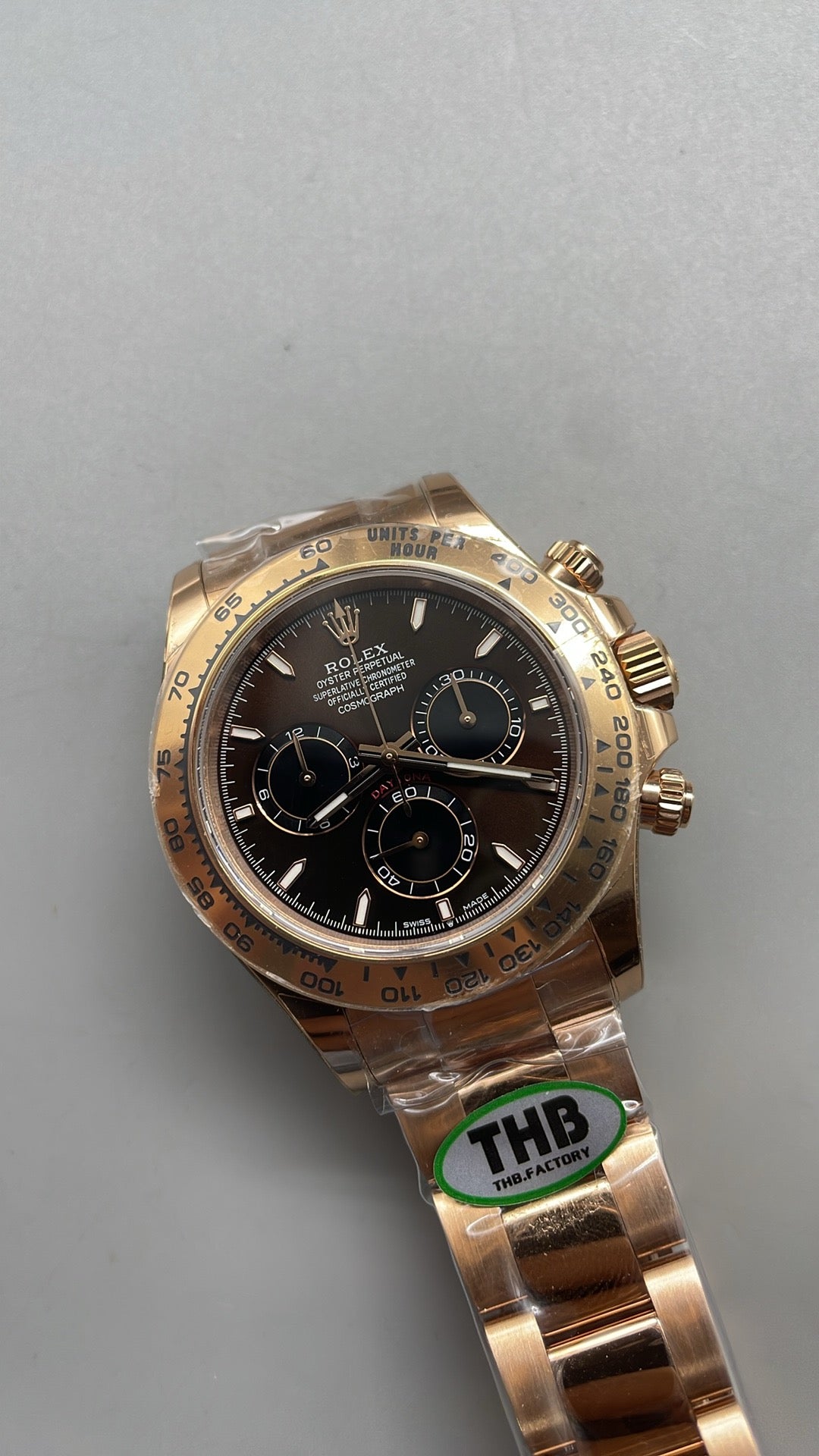 Rolex Cosmograph Daytona « Cadran Chocolat » Or Everose