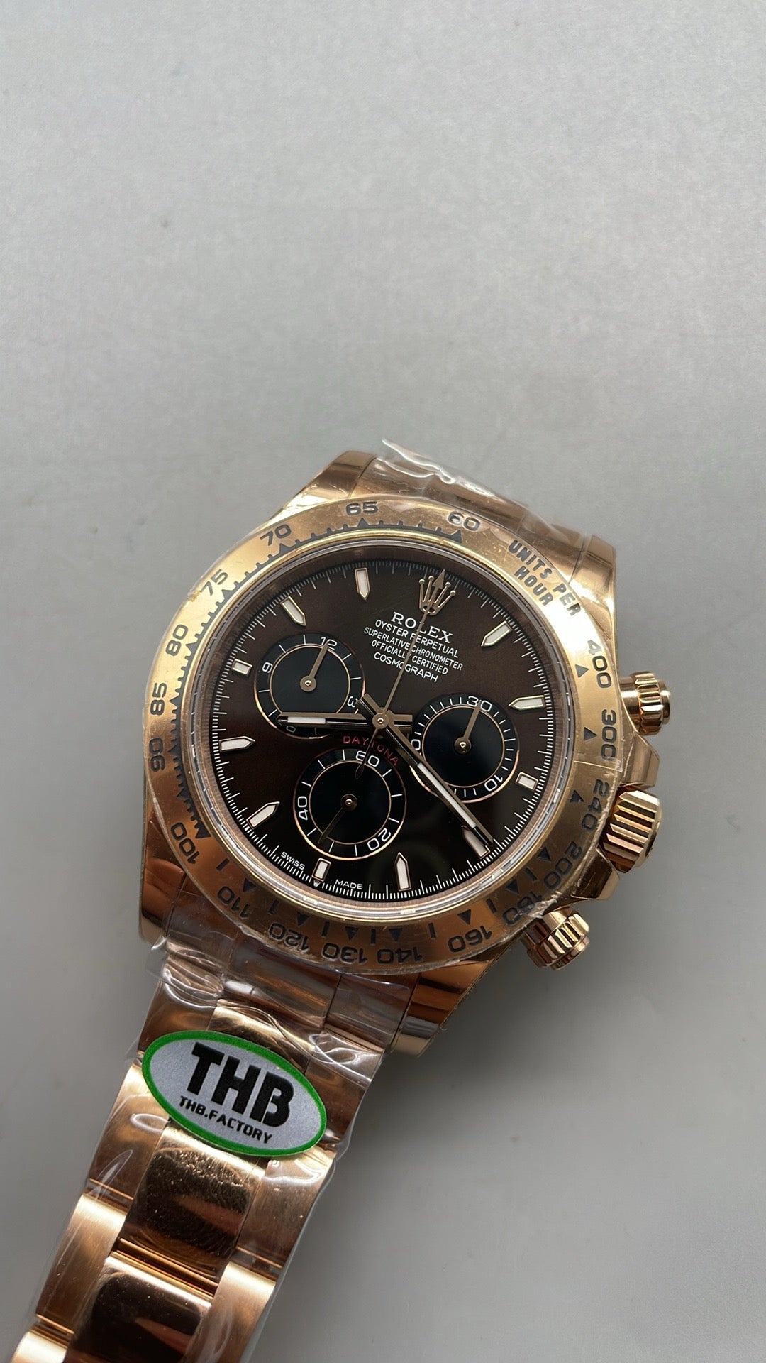 Rolex Cosmograph Daytona « Cadran Chocolat » Or Everose