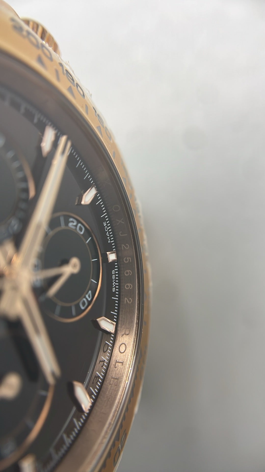 Rolex Cosmograph Daytona « Cadran Chocolat » Or Everose