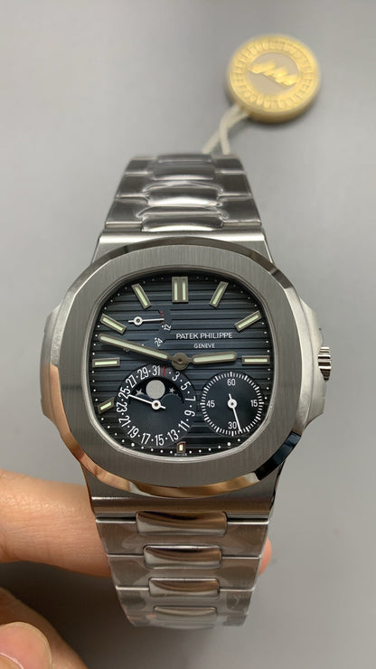 Patek Philippe Nautilus Phases de Lune Acier Inoxydable 5712/1A-001