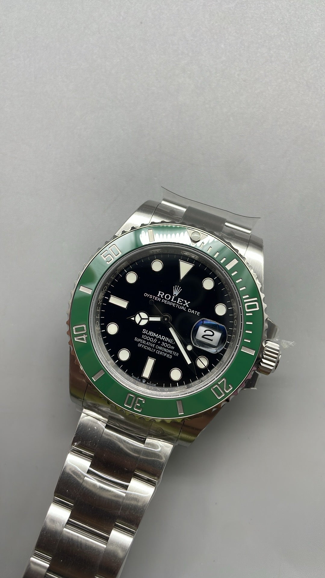 Rolex Submariner Date « Starbucks » 41 – VSF SUPER CLONE – 126610LV – Bracelet Oyster