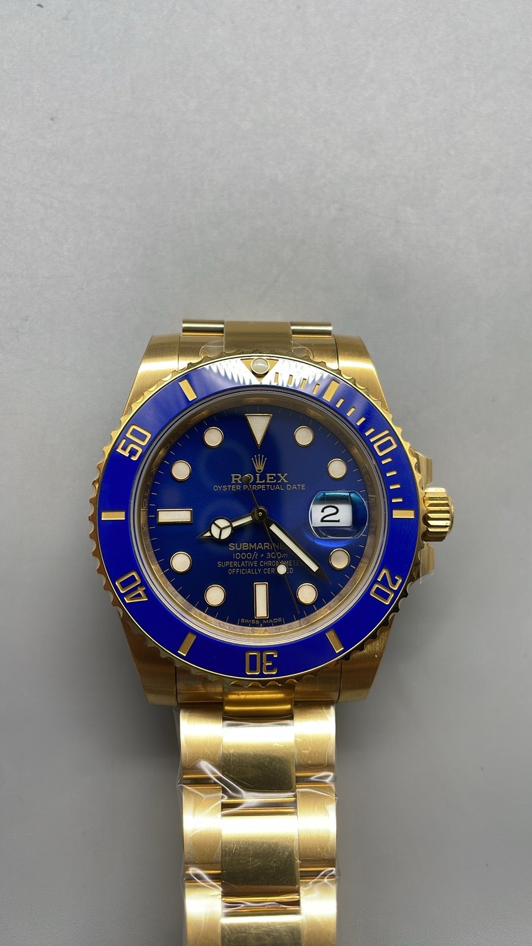 Rolex Submariner Date "Bluesy" 41 – VSF SUPER CLONE – 126618LB – Bracelet Oyster