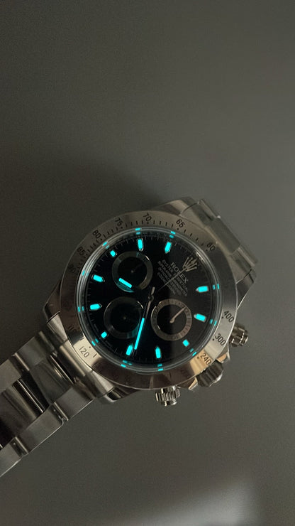 Rolex Cosmograph Daytona 40 – Cadran Noir VSF SUPER CLONE – 126520 – Bracelet Oyster