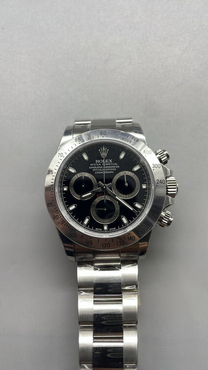 Rolex Cosmograph Daytona 40 – Cadran Noir VSF SUPER CLONE – 126520 – Bracelet Oyster