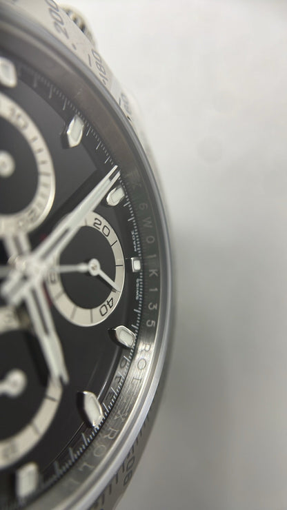 Rolex Cosmograph Daytona 40 – Cadran Noir VSF SUPER CLONE – 126520 – Bracelet Oyster