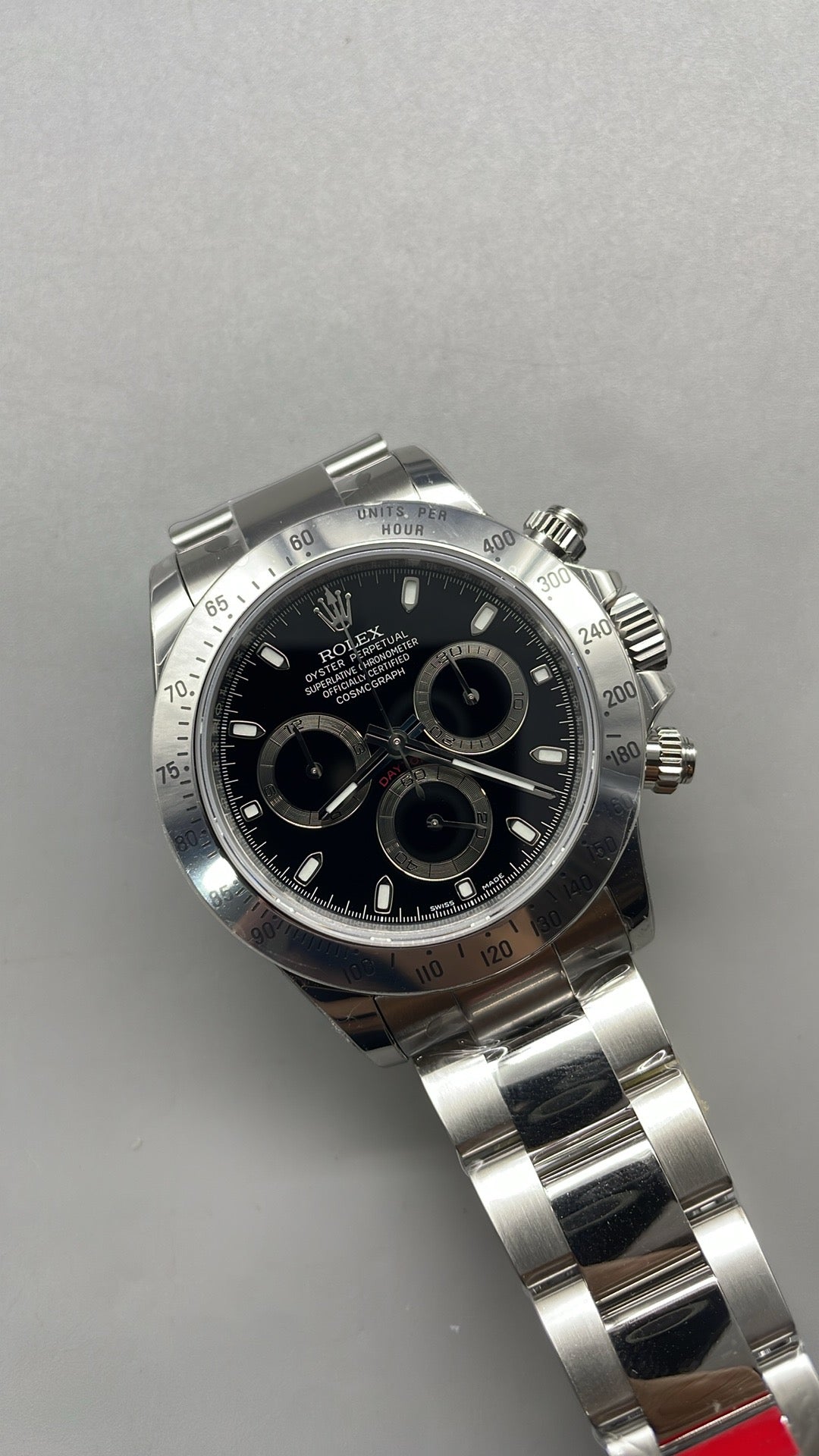 Rolex Cosmograph Daytona 40 – Cadran Noir VSF SUPER CLONE – 126520 – Bracelet Oyster