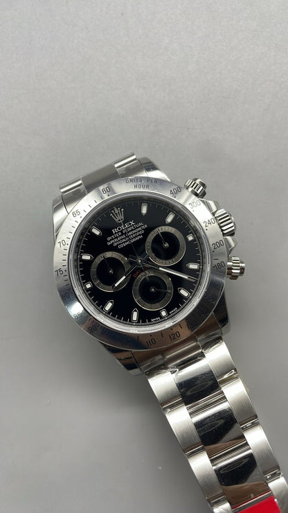 Rolex Cosmograph Daytona 40 – Cadran Noir VSF SUPER CLONE – 126520 – Bracelet Oyster