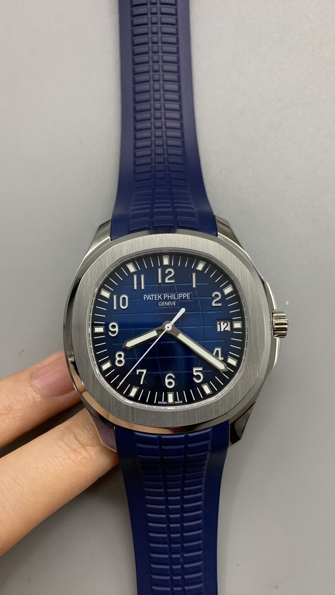 Patek Philippe Aquanaut 5168G-001 Cadran Bleu - BBF SUPER CLONE - 3285 V3