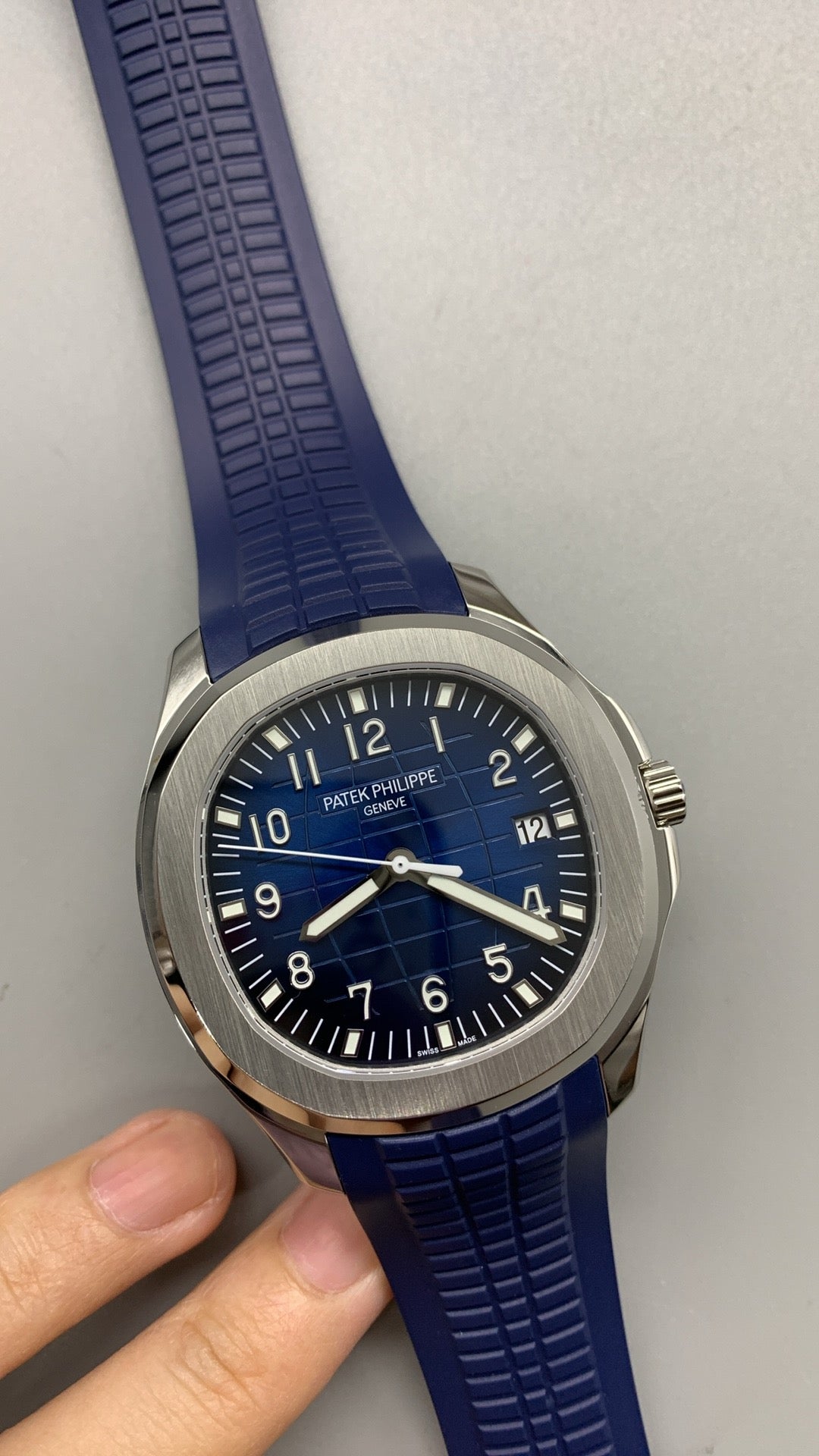 Patek Philippe Aquanaut 5168G-001 Cadran Bleu - BBF SUPER CLONE - 3285 V3