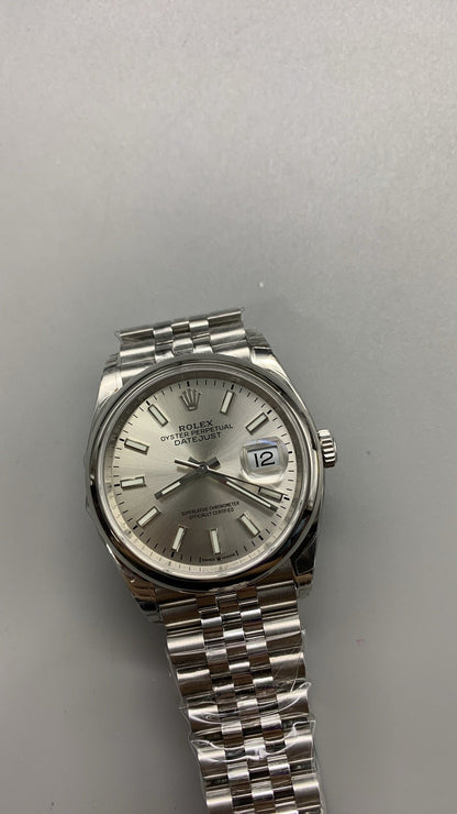 Rolex Datejust 41 126300 Acier Inoxydable Cadran Argent Oyster (2025)