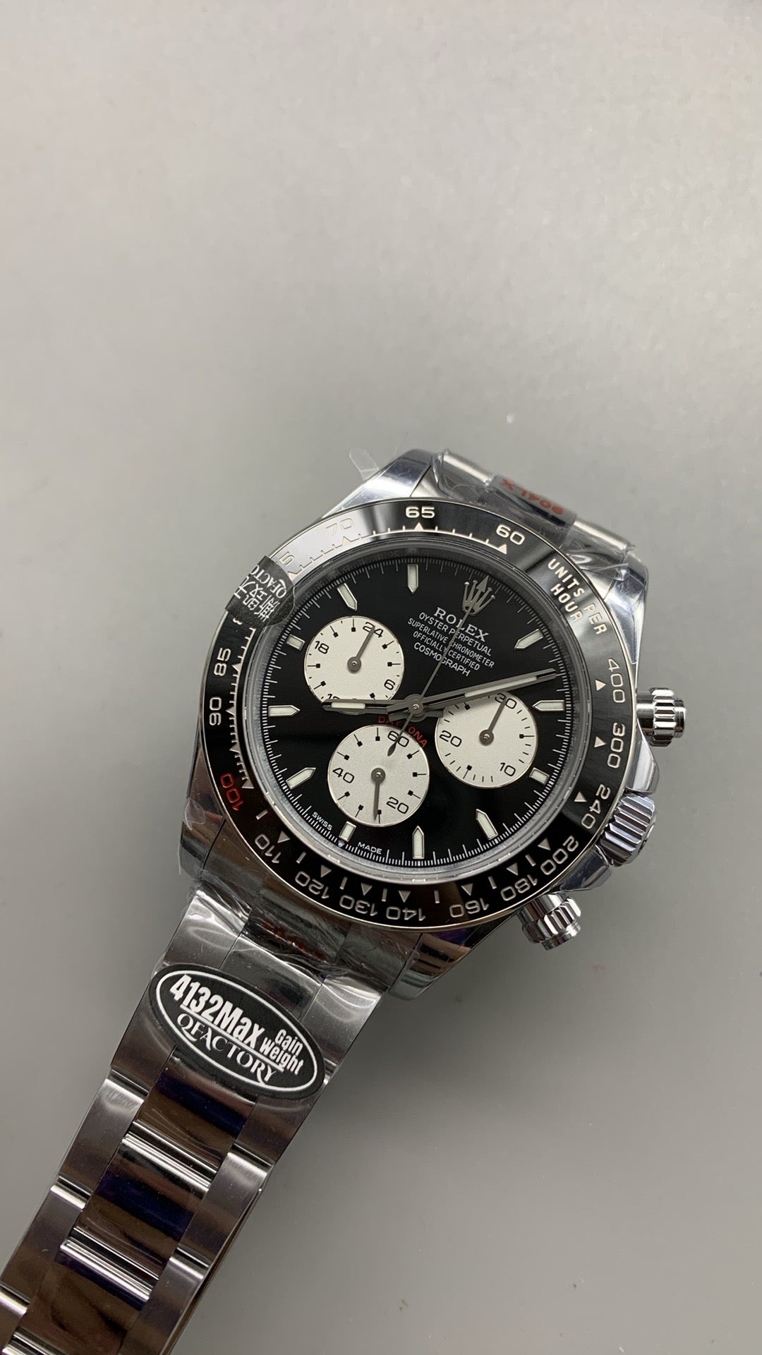 Rolex Daytona 126529LN "Le Mans" Or Blanc Cadran Noir
