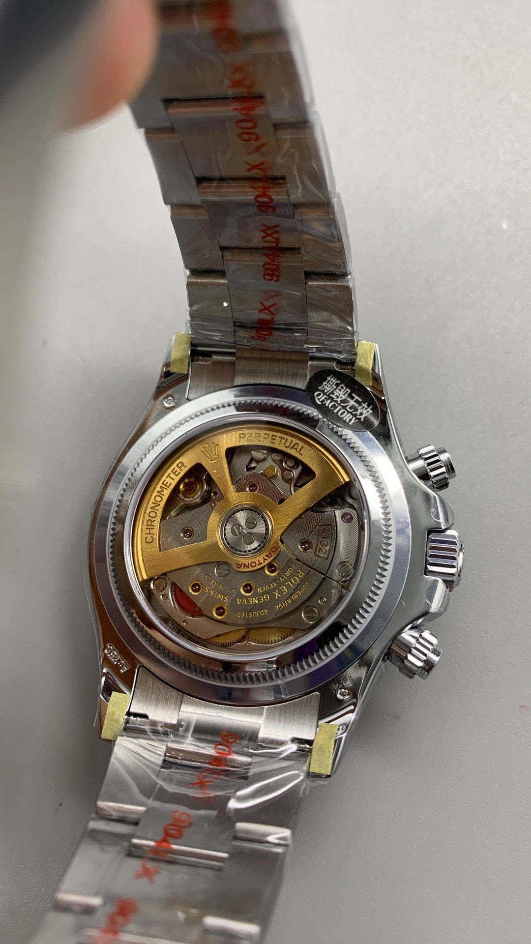 Rolex Daytona 126529LN "Le Mans" Or Blanc Cadran Noir