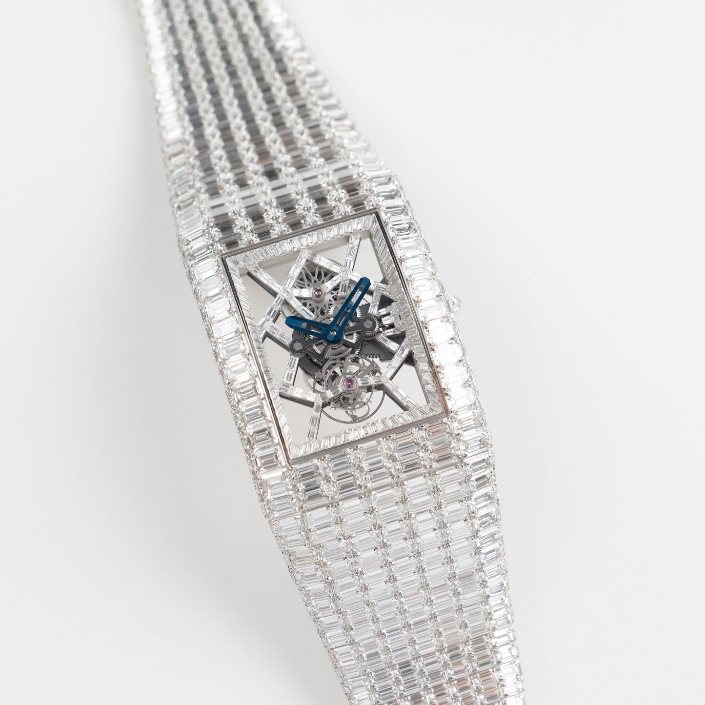 Jacob & Co. Billionaire III BL115.30.BD.AA.A30BD Tourbillon Or Blanc Sertie de Diamants Édition Limitée à 18 Exemplaires