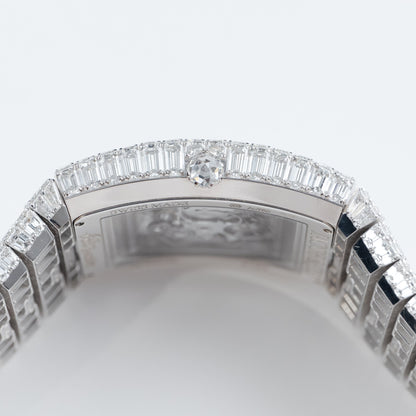 Jacob & Co. Billionaire III BL115.30.BD.AA.A30BD Tourbillon Or Blanc Sertie de Diamants Édition Limitée à 18 Exemplaires