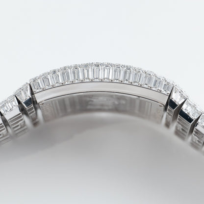 Jacob & Co. Billionaire III BL115.30.BD.AA.A30BD Tourbillon Or Blanc Sertie de Diamants Édition Limitée à 18 Exemplaires