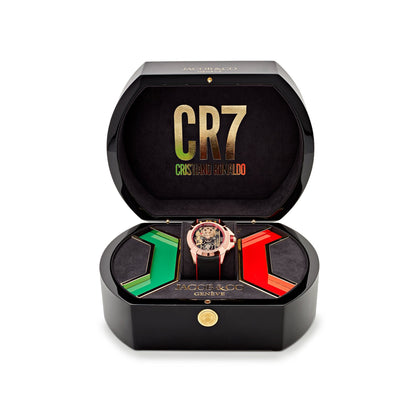 Jacob & Co. V2 CR7 Epic X Collection EX120.43.AE.AA.A Flight of CR7 Or Rose Édition Limitée (2024)