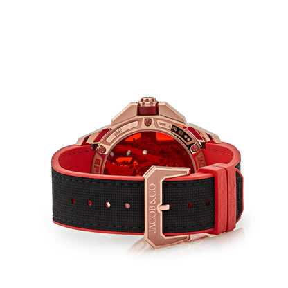 Jacob & Co. V2 CR7 Epic X Collection EX120.43.AE.AA.A Flight of CR7 Or Rose Édition Limitée (2024)