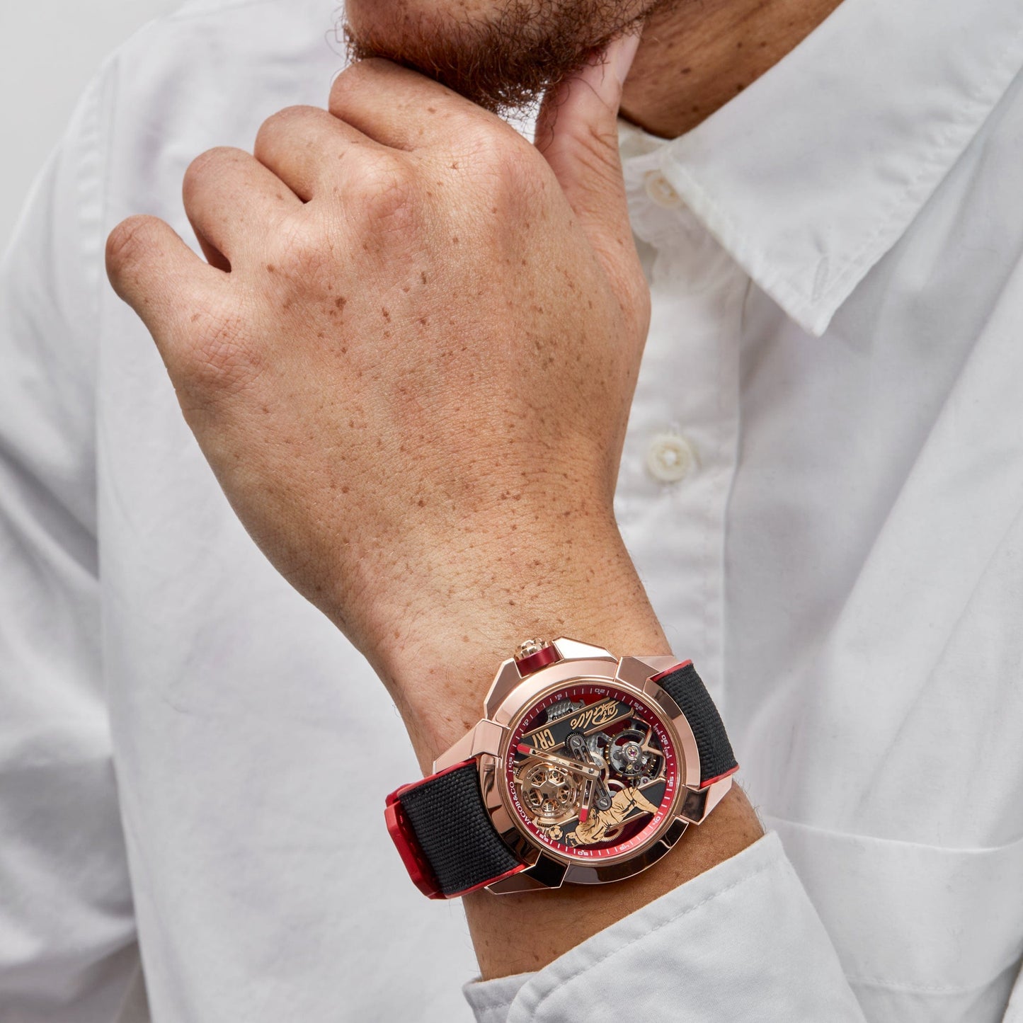 Jacob & Co. V2 CR7 Epic X Collection EX120.43.AE.AA.A Flight of CR7 Or Rose Édition Limitée (2024)