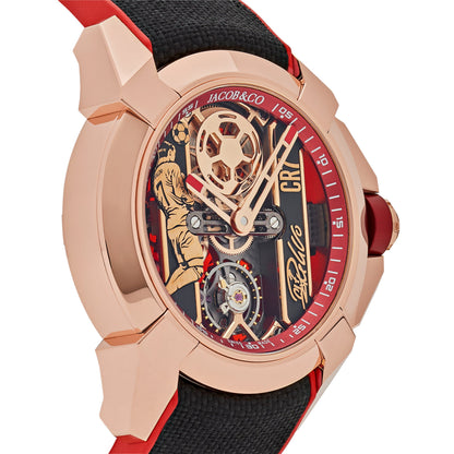 Jacob & Co. V2 CR7 Epic X Collection EX120.43.AE.AA.A Flight of CR7 Or Rose Édition Limitée (2024)