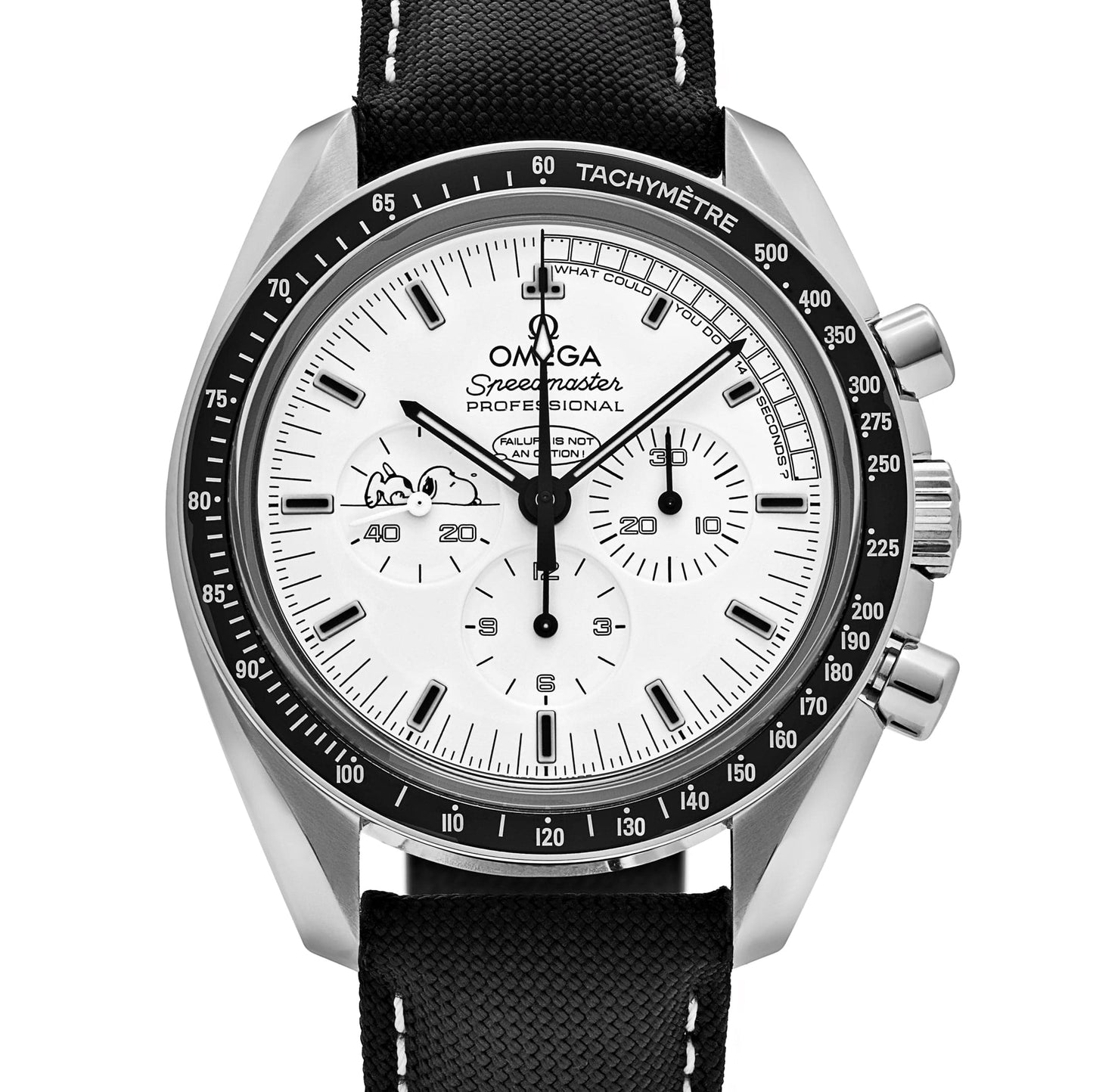Omega Speedmaster 311.32.42.30.04.003 Silver Snoopy Apollo XIII 45e anniversaire Édition Limitée Acier inoxydable Cadran blanc Édition limitée de 1970 (2015)
