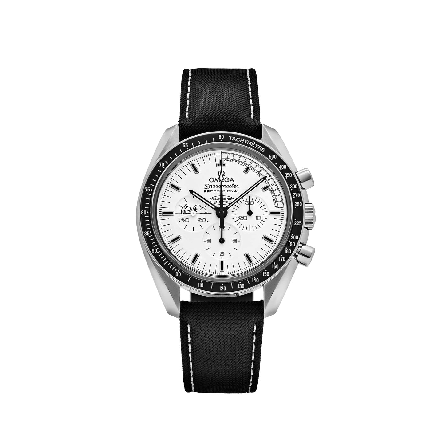 Omega Speedmaster 311.32.42.30.04.003 Silver Snoopy Apollo XIII 45e anniversaire Édition Limitée Acier inoxydable Cadran blanc Édition limitée de 1970 (2015)