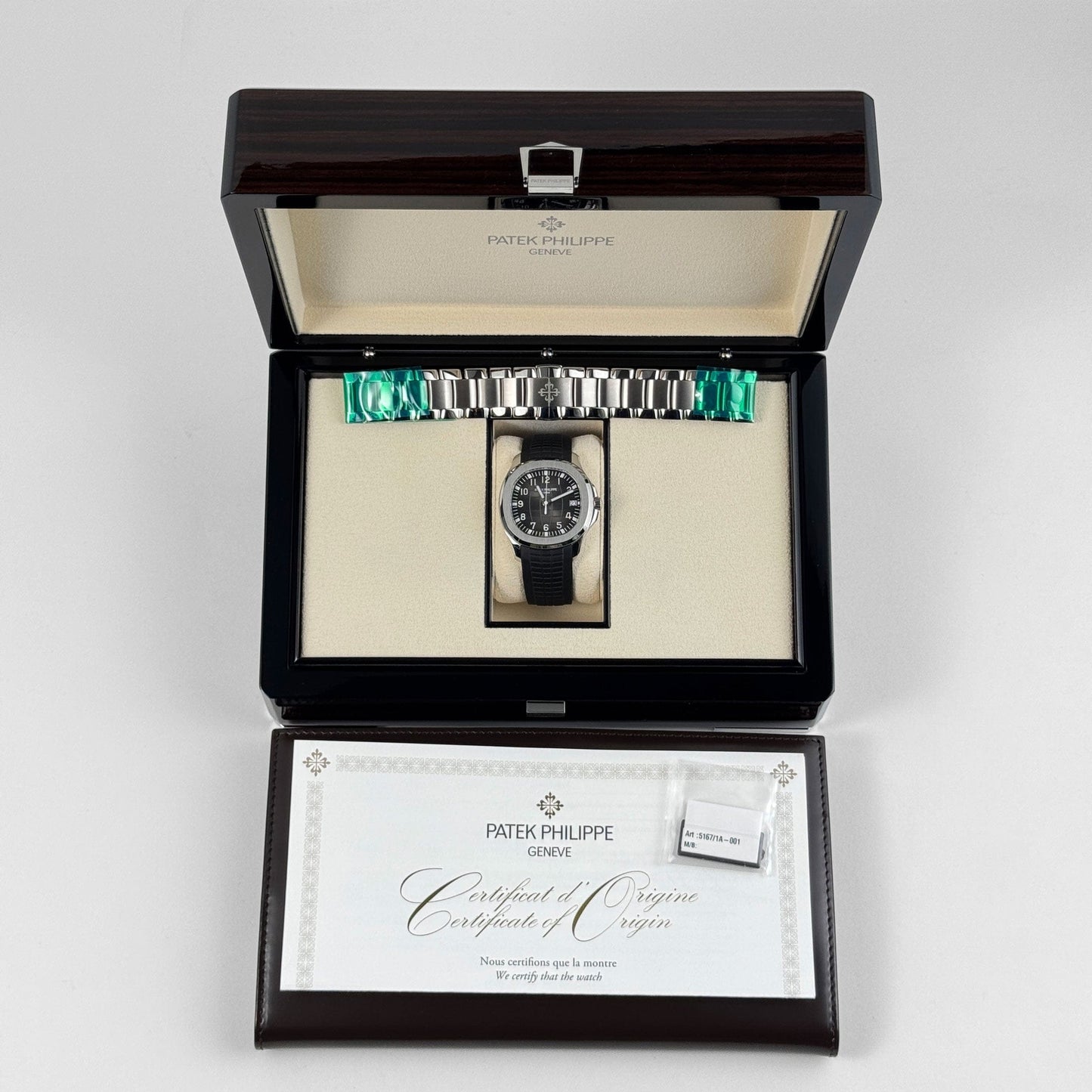 Patek Philippe Aquanaut 3285 V3 – 5167/1A-001 Acier inoxydable Cadran noir (2023)