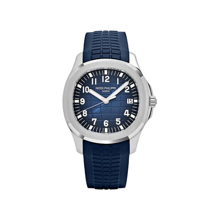 Patek Philippe Aquanaut 3285 V3 – 5168G-001 Or blanc Cadran bleu (2025)