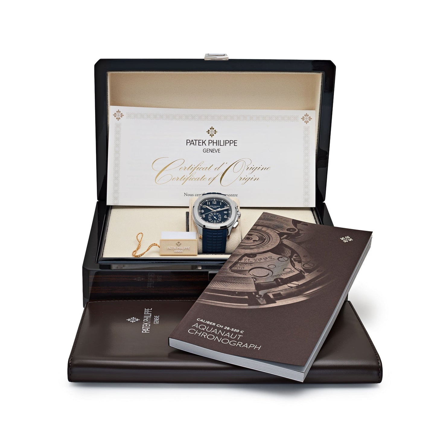 Patek Philippe Aquanaut 3285 V3 – 5968G-001 Or Blanc Cadran Bleu (2025)